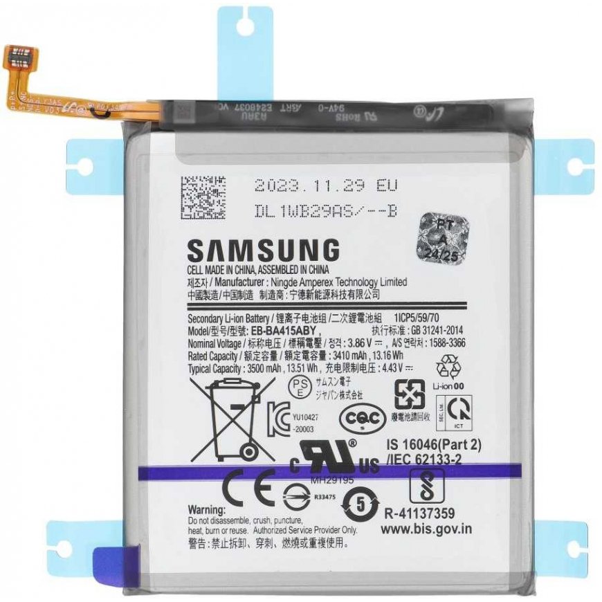 „ServicePack Baterija EB-BA415ABY“ arba „Samsung A41 A415 GH82-22861A“ – 2