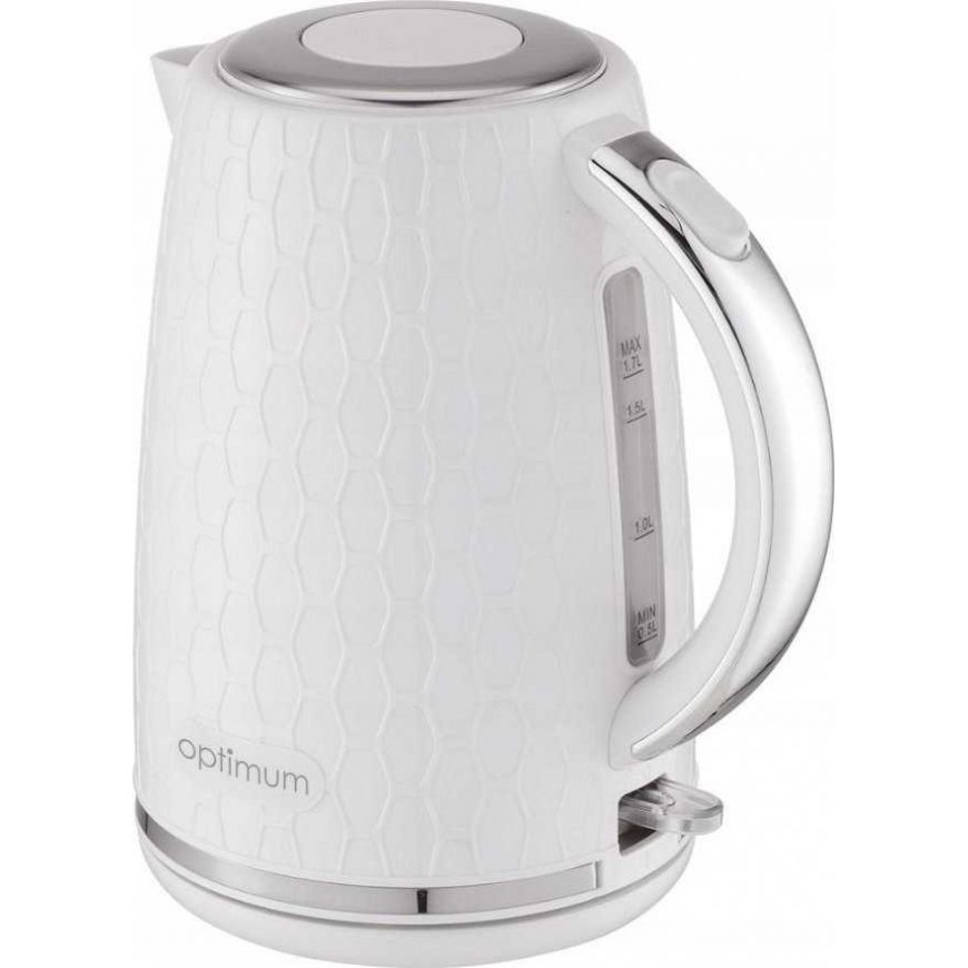 Elektriskais tējkanna 1,7 l CJS-4030 balta OPTIMUM