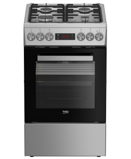 BEKO Cooker | FSM52321DXDT | Hob type Gas | Oven type Electric