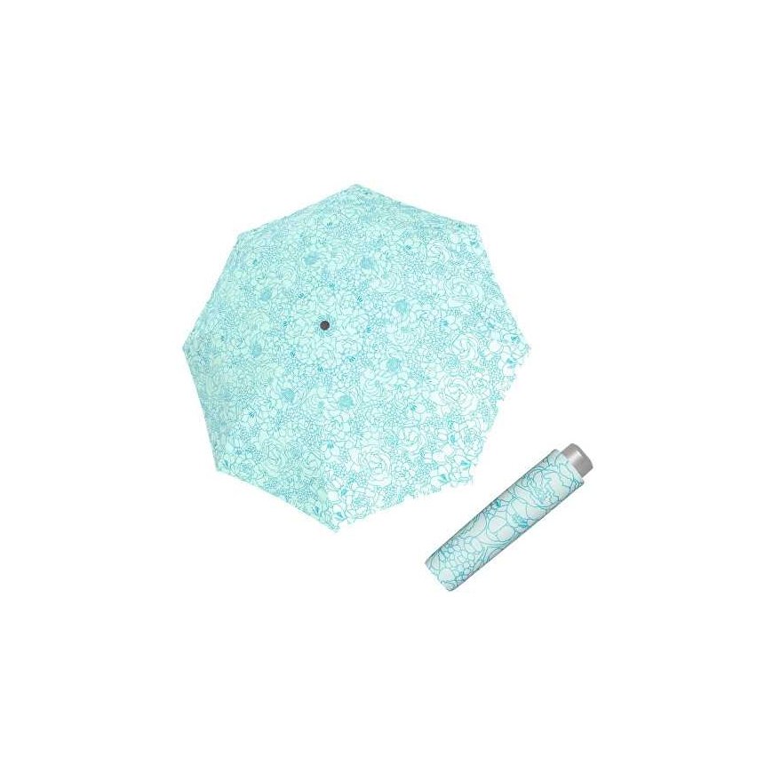 Doppler Folding Umbrella Mini Light Giardino Blue