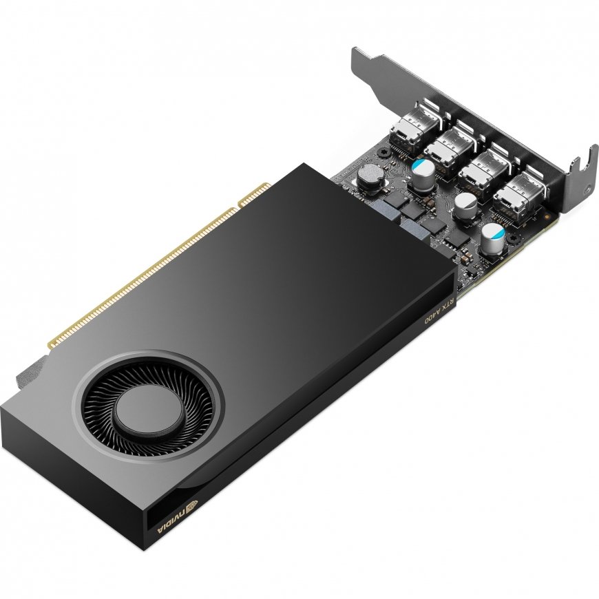Hewlett Packard (HP) HP VGA NVIDIA RTX A400 4 ГБ GDDR6, 4x mini DisplayPort 1.4