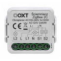 „Modulis OXT“ mini valgusregulaator kahe ahelaga, „ZigBee TUYA“ „Modulis OXT“ mini valgusregulaator kahe ahelaga, „ZigBee TUYA“
