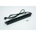 Triton RAB-PD-X11-A1 power distribution unit (PDU) 7 AC outlet(s) 1U Black