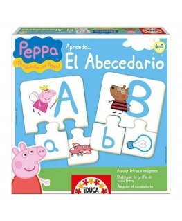 Koulutuspeli El Abecedario Peppa Pig Educa 15652 (ES)