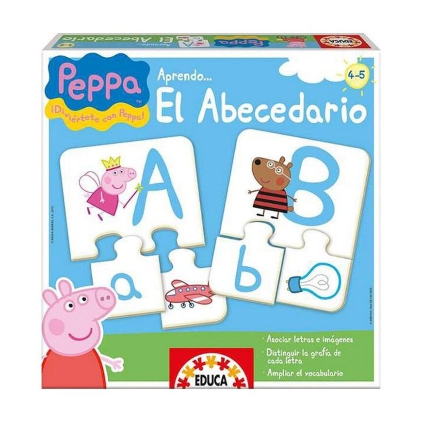 Edukacinis žaidimas El Abecedario Peppa Pig Educa 15652 (ES)