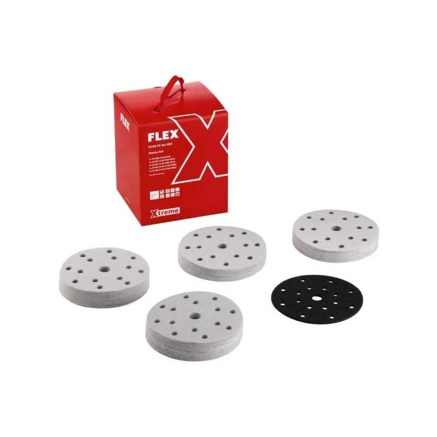 Flex tarvikud Šlifimise tarvikute komplekt FLEX D150 ST-Set VE5