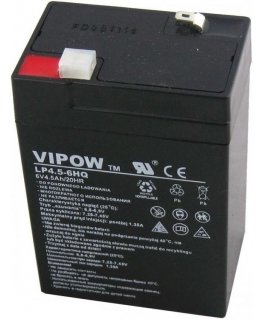 Свинцовый аккумулятор 6В 4.5Ач HQ Vipow