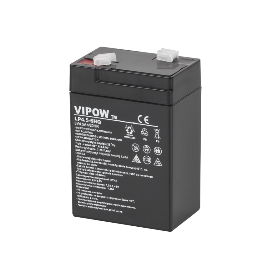 Pliiakumulaator 6V 4.5Ah HQ Vipow – 3