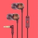 The House Of Marley Smile Jamaica Kuulokkeet Langallinen In-ear Puhelut/Musiikki Punainen, Puu The House Of Marley Smile Jamaica Kuulokkeet Langallinen In-ear Puhelut/Musiikki Punainen, Puu