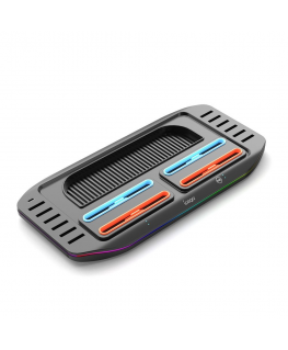 iPega SW2210 Multifunktsionaalne Laadimise RGB Alus Nintendo Switch 2 Must