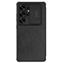 Nillkin Qin Pro Samsung Galaxy S25 Ultra - dėklas telefonui juodos spalvos Nillkin Qin Pro Samsung Galaxy S25 Ultra - dėklas telefonui juodos spalvos