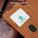 Nillkin Qin Pro Samsung Galaxy S25 Ultra - musta puhelimen suojakotelo Nillkin Qin Pro Samsung Galaxy S25 Ultra - musta puhelimen suojakotelo