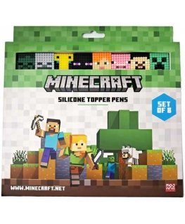 Puckator Minecraft Set 8 Topper Fine Point pliiatsid