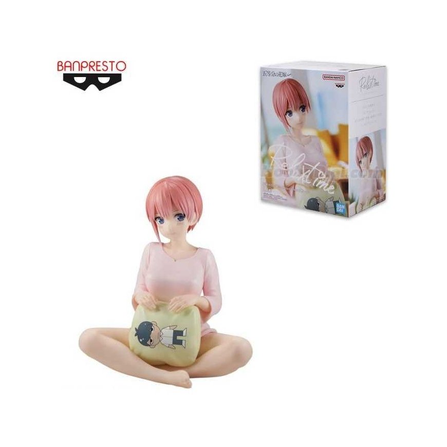Banpresto The Quintessential Quintuplets Rentoutumisaika Ichika Nakano -figuuri 12 cm