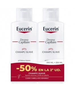 Eucerin PH5 mild Shampoo pack 2 x 250 ml