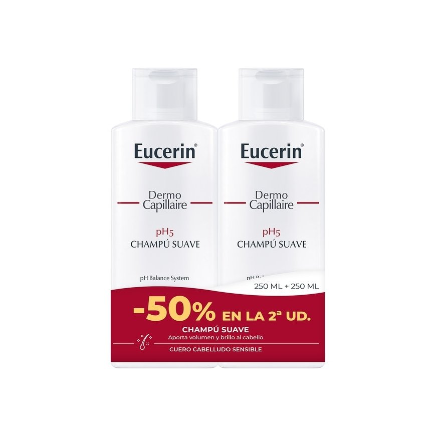 Eucerin PH5 mieto shampoo 2 x 250 ml