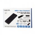 LogiLink UA0314 storage drive enclosure SSD enclosure Black M.2 LogiLink UA0314 storage drive enclosure SSD enclosure Black M.2