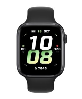 Huawei Watch 5 4,7 cm (1.85") AMOLED 45.6 mm Digitaalinen 450 x 390 pikseliä Kosketusnäyttö musta GPS (satelliitti)