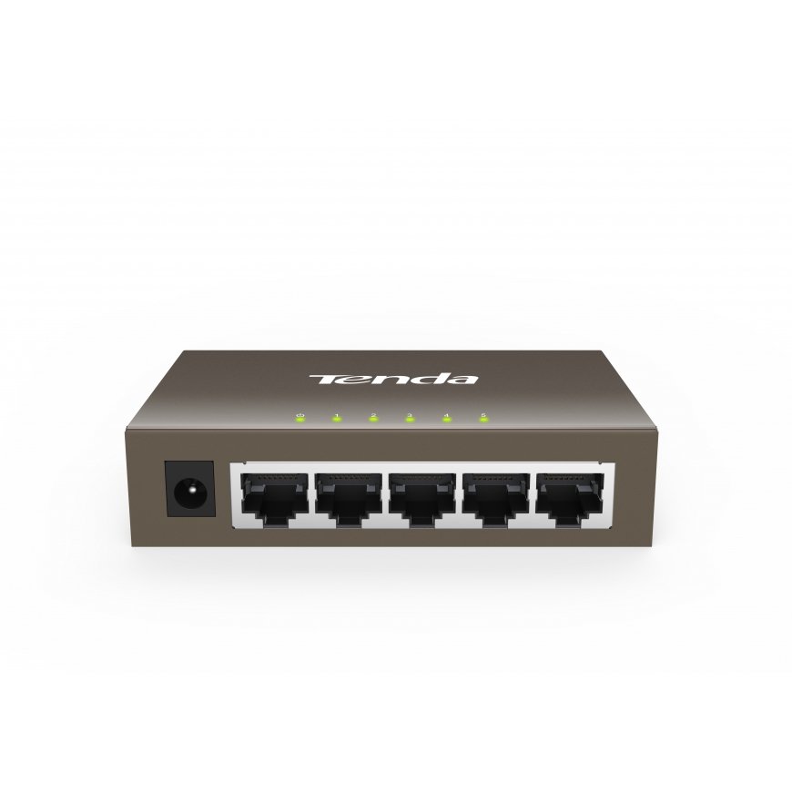 Tenda TEG1005D network switch Unmanaged Gigabit Ethernet (10/100/1000) Grey – 3