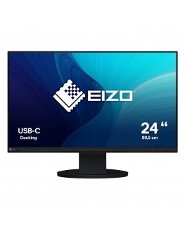 EIZO FlexScan EV2480-BK LED display 60.5 cm (23.8") 1920 x 1080 pixels Full HD Black