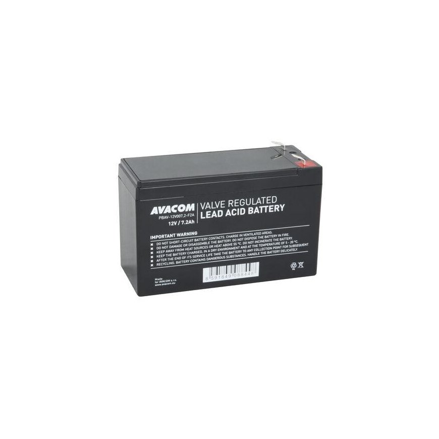 AVACOM AKUMULATORS 12V 7,2AH F2