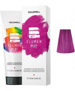 Goldwell ELUMEN PLAY puolipysyvä hiusväri hapettimeton vaaleanpunainen 120 ml