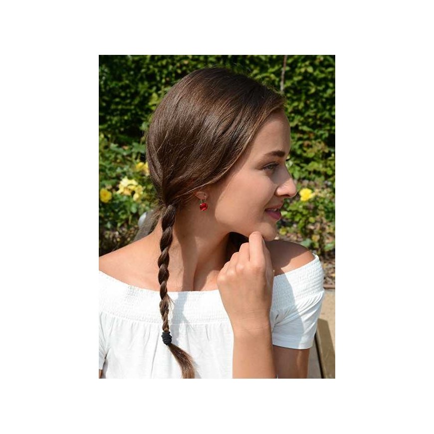Серьги Levien Elegant Rivoli аквамарин – 3
