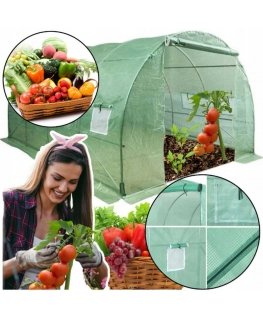 Kerge fooliumitunnel aianduskasvuhoone 4,5x2x2m Foolium 10m² UV-4 Premium