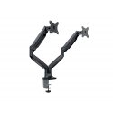 Multibrackets 3286 подставка / крепление для мониторов 68,6 cm (27") Стол Черный, Серебристый