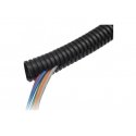 OEM Cable protection (goose neck shape) 13 mm with longitudinally slotted tip, 100 m package OEM Cable protection (goose neck shape) 13 mm with longitudinally slotted tip, 100 m package