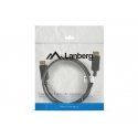 Lanberg CA-DPDP-10CC-0010-BK DisplayPort cable 1 m Black Lanberg CA-DPDP-10CC-0010-BK DisplayPort cable 1 m Black