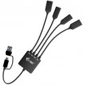 i-tec USB-C/USB-A Cable HUB 4 port (2x USB-C, 2x USB-A) USB 3.2 Gen 1 (3.1 Gen 1) Type-A + Type-C 50 i-tec USB-C/USB-A Cable HUB 4 port (2x USB-C, 2x USB-A) USB 3.2 Gen 1 (3.1 Gen 1) Type-A + Type-C 50