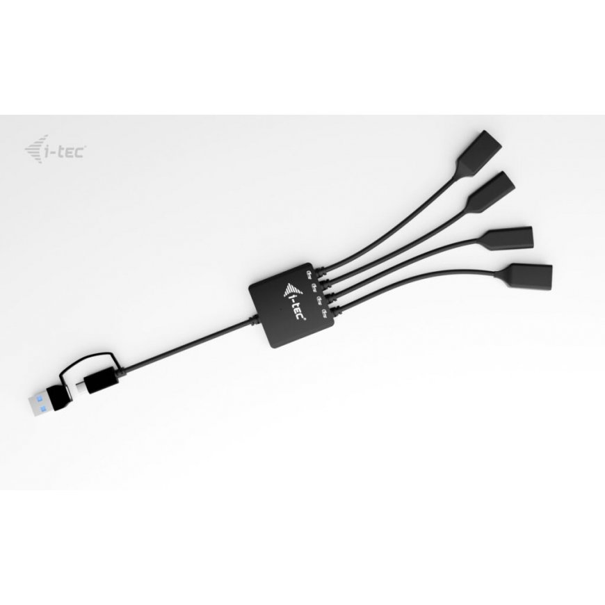 i-tec USB-C/USB-A Cable HUB 4 port (2x USB-C, 2x USB-A) – 2