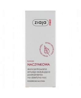 Ziaja Med kapiliarų gydymo koncentruota emulsija dieniniam kremui moterims, 30 ml