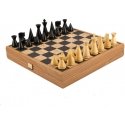 Cork chess board 40cm with modern style pieces by Manopoulos (black) Cork chess board 40cm with modern style pieces by Manopoulos (black)