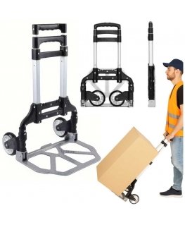Lean Aluminum Folding Transport Cart, 70 kg
