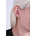 Golden earrings Angel wings Golden earrings Angel wings