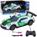 Lean Toys Remote Controlled Police Car with LED Lighting 1:22 Lean Toys Remote Controlled Police Car with LED Lighting 1:22