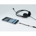 Equip 133474 matkapuhelimen kaapeli musta, Hopea 0,15 m USB-C 3,5 mm Equip 133474 matkapuhelimen kaapeli musta, Hopea 0,15 m USB-C 3,5 mm