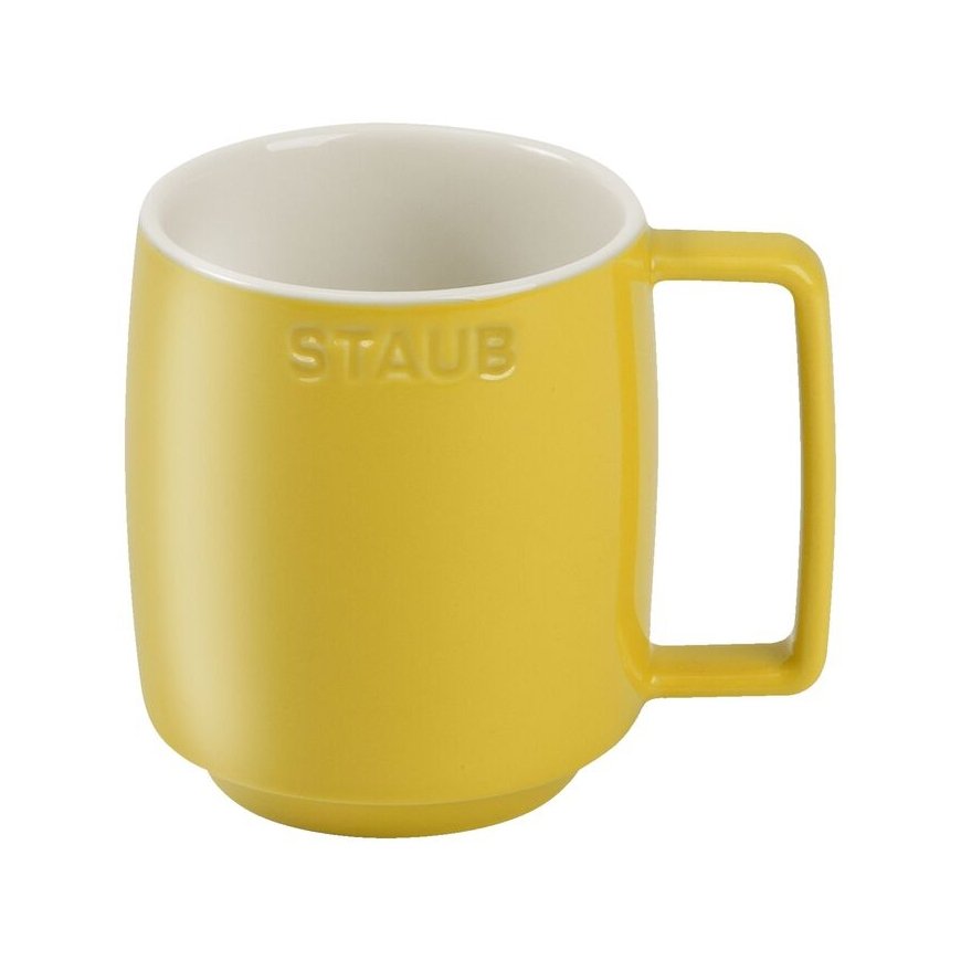 STAUB SERVING Ceramic mug - Yellow, 350 ml