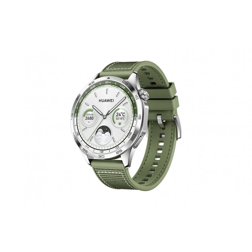 Huawei WATCH GT 4 3,63 cm (1.43") AMOLED 46 mm Digitāls 466 x 466 pikseļi Nerūsējošs tērauds Wi-Fi G – 2