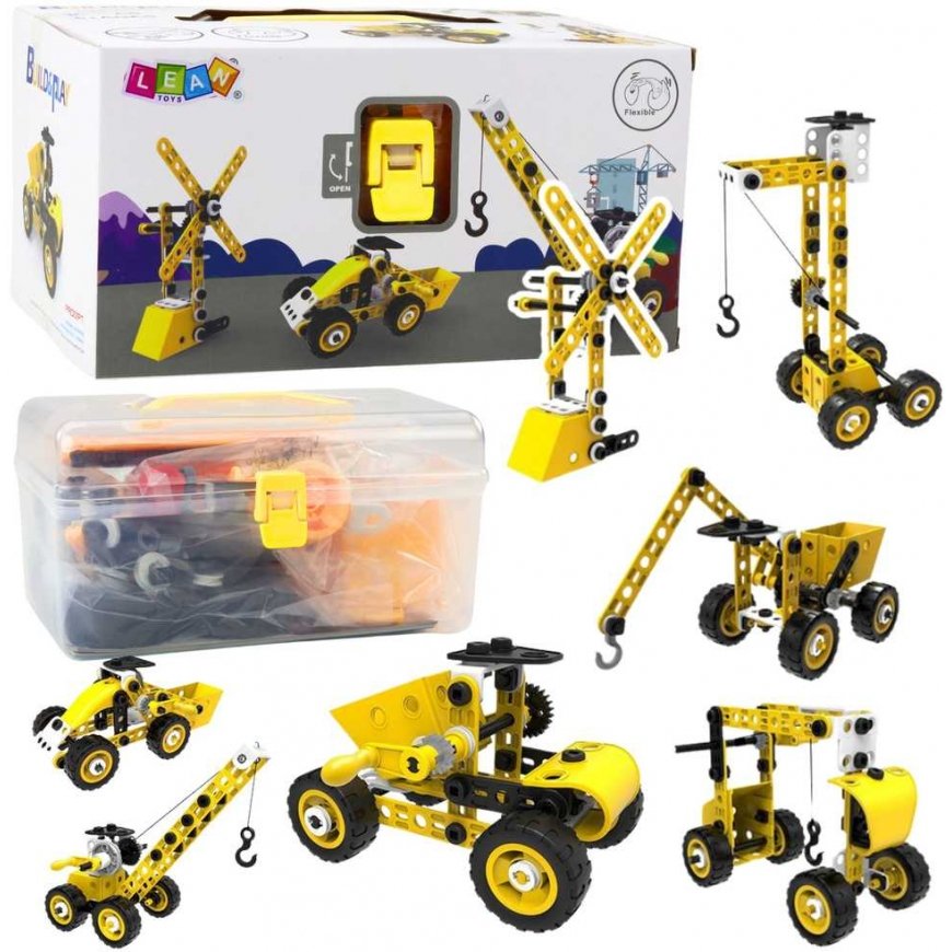 Lean Toys Constructor Car Set 8/1 100 pcs.