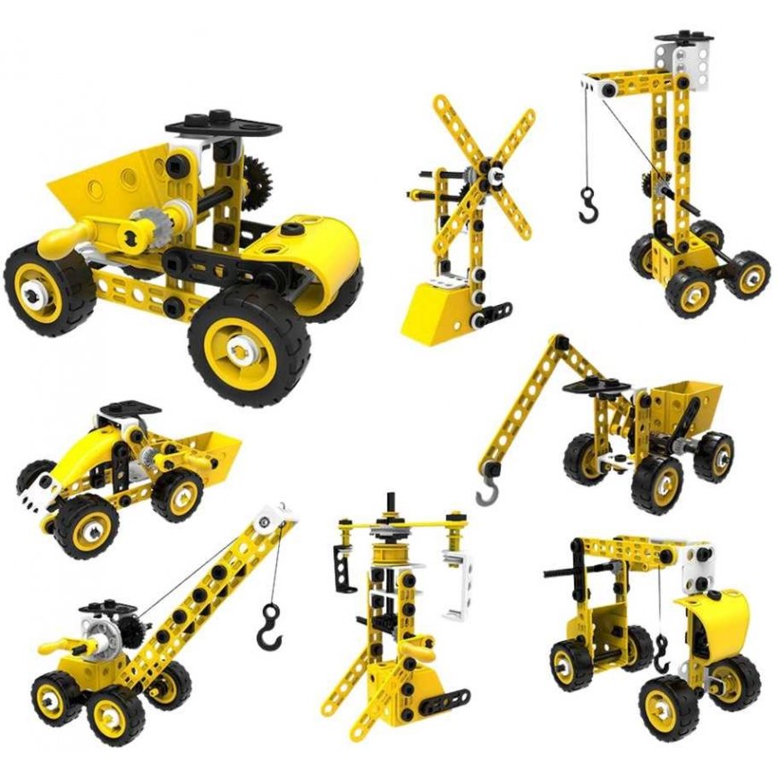 Lean Toys Constructor Car Set 8/1 100 pcs. – 3