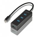 Axagon HUE-S2C sąsajos šakotuvas USB 3.2 Gen 1 (3.1 Gen 1) Type-A 5000 Mbit/ai Juoda Axagon HUE-S2C sąsajos šakotuvas USB 3.2 Gen 1 (3.1 Gen 1) Type-A 5000 Mbit/ai Juoda