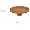 Secret De Gourmet Puinen kakkuvuoka, akasia, Ø 28 cm