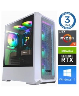 INTOP Ryzen 7 5700X 16GB 250SSD M.2 NVME+2TB RTX3050 6GB WIN11