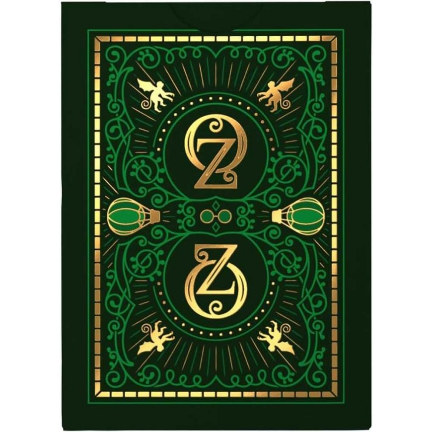 Žaidimų Kortos - Bicycle Wizard of Oz Unikalių Personažų Dizainas Aukso Folijos Dėžutė – 2