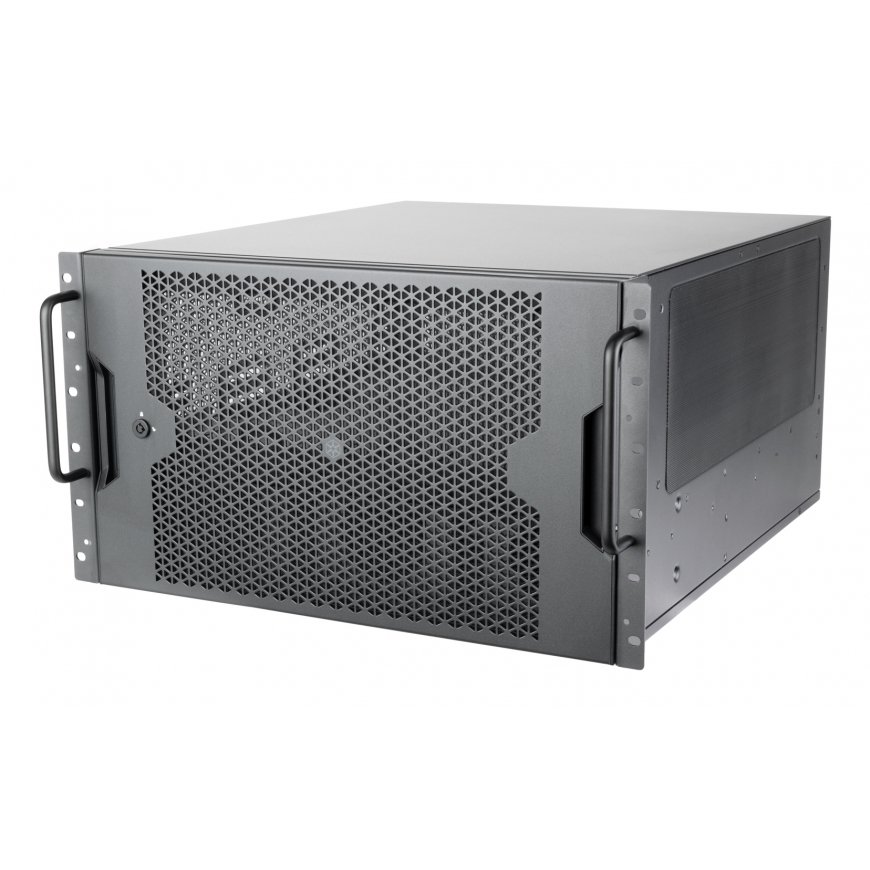 Silverstone RM600 Plaukts Melns