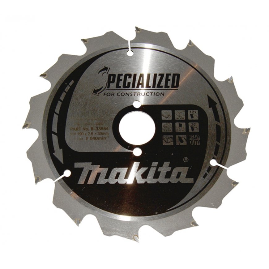Makita B-33554 griezējdisks disku zāģiem 19