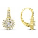 Brilio Silver Charming gold-plated earrings with zirconia EA54Y Brilio Silver Charming gold-plated earrings with zirconia EA54Y